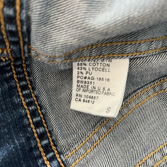 AG Adriano Goldschmied The Robyn Denim Jacket Size S - Picture 6 of 7